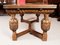 Jacobean Revival Oak Refectory Dining Table & 6 Chairs, 20th Century, Set of 7 9