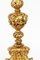 Lampada da tavolo grande barocca dorata, Italia, metà XX secolo, Immagine 5