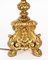 Große vergoldete barocke italienische Tischlampe, Mitte 20. Jh 6