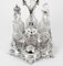 Victorian Silver Plated 6 Bottle Cruet Set from Henry Wilkinson, 19th Century, Set of 7 5