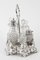 Victorian Silver Plated 6 Bottle Cruet Set from Henry Wilkinson, 19th Century, Set of 7 3
