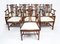Chippendale Revival Armchairs, 20th Century, Set of 8 14