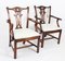 Chippendale Revival Armchairs, 20th Century, Set of 8 3