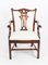 Chippendale Revival Armchairs, 20th Century, Set of 8 5