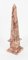 Pink Marble Obelisks, Mid-20th Century, Set of 2 5