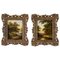 Jan Evert Morel, Landscapes, 18th Century, Oil Paintings on Board, Framed, Set of 2, Image 1