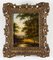 Jan Evert Morel, Landscapes, 18th Century, Oil Paintings on Board, Framed, Set of 2 5