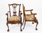 Chippendale Revival Dining Chairs, 20th Century, Set of 10 2