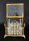French Ormolu & Glass Tantalus Cave a Liqueur from Baccarat, 19th Century 9