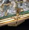 French Ormolu & Glass Tantalus Cave a Liqueur from Baccarat, 19th Century 11