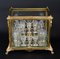 French Ormolu & Glass Tantalus Cave a Liqueur from Baccarat, 19th Century 15