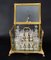 French Ormolu & Glass Tantalus Cave a Liqueur from Baccarat, 19th Century 2
