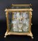 French Ormolu & Glass Tantalus Cave a Liqueur from Baccarat, 19th Century 8