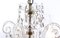 Venetian Twelve-Light Crystal Chandeliers, 20th Century, Set of 2, Image 5