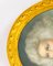 Retratos franceses, mediados del siglo XIX, pastel y gouache, enmarcado. Juego de 2, Imagen 9