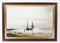 Gustave De Bréanski, pinturas de paisajes marinos, siglo XIX, óleo sobre lienzo, enmarcado. Juego de 2, Imagen 9