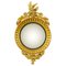 19th Century English Regency Giltwood Convex Mirror 1