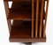 Edwardian Revolving Bookcase in Flame Mahogany, Early 20th Century, Image 10