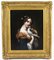 After Constant J Brochart, Simple Amour, 19th Century, Oil on Copper, Framed 8