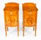 Victorian Satinwood Bedside Cabinets, 19th Century, Set of 2, Image 19