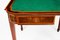 Tavolo da gioco vittoriano in mogano intarsiato, XIX secolo, Immagine 11