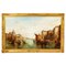 Alfred Pollentine, Grand Canal, 1877, Oil on Canvas, Framed, Image 1