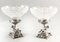 Victorian English Silver Plate and Cut Glass Centrepieces, 1883, Set of 2, Image 19