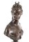 Skulpturale Büste von Diana, 19. Jh., Polierte Bronze 3
