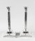 Victorian Silver Plated Five-Light Candelabra by Elkington, 19th Century, Set of 2 2