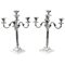 Victorian Silver Plated Five-Light Candelabra by Elkington, 19th Century, Set of 2 1