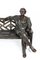 Albert Einstein on a Garden Bench, Bronze 3