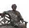 Albert Einstein on a Garden Bench, Bronze 16