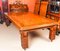 Elizabethan Revival Pollard Oak Dining Table and 14 Chairs, 19th Century, Set of 15 5