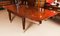 Regency Flame Mahogany Dining Table & 12 Chairs, 19th Century, Set of 13, Image 4