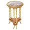 French Ormolu Marble Topped Side Table, 19th Century, Image 1