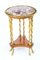 French Ormolu Marble Topped Side Table, 19th Century, Image 2