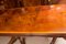 Regency Style Inlaid Flame Mahogany Dining Table, 20th Century 14
