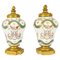 French Ormolu Mounted Sevres Lidded Vases, Mid-19th Century, Set of 2 1