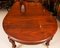 Tavolo da pranzo ovale allungabile con 10 sedie, XIX secolo, set di 11, Immagine 9