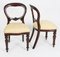 Oval Extending Dining Table & 10 Balloon Back Dining Chairs, 19th Century, Set of 11 16