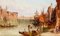 Alfred Pollentine, Canal Grande, Venezia, XIX secolo, Olio su tela, Incorniciato, Immagine 2