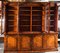 Victorian Four Door Burr Walnut Library Bookcase, 19th Century 11