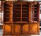 Victorian Four Door Burr Walnut Library Bookcase, 19th Century, Image 11