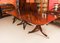 Three Pillar Mahogany Dining Table & 14 Chairs from Arthur Brett, 20th Century, Set of 15 6