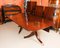 Three Pillar Mahogany Dining Table & 14 Chairs from Arthur Brett, 20th Century, Set of 15 8