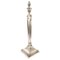Victorian Neo-Classical Sterling Silver Column Table Lamp by Martin Hall, 1900s 1
