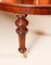 Victorian Oval Flame Mahogany Extending Dining Table, 19th Century, Image 12