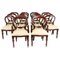 Victorian Revival Balloon Back Dining Chairs, 20th Century, Set of 14 1
