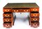 George III Mahogany Partner Pedestal Desk, 18th Century, Image 11