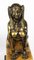 Esfinges de la campaña egipcia Imperio de bronce, siglo XIX. Juego de 2, Imagen 5